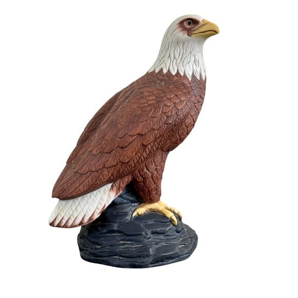 Vintage 1982 Avon Porcelain  America Eagle Pride of America Figurine 8" Tall - Picture 5 of 12